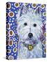 315A - Mad Westie-MADdogART-Stretched Canvas