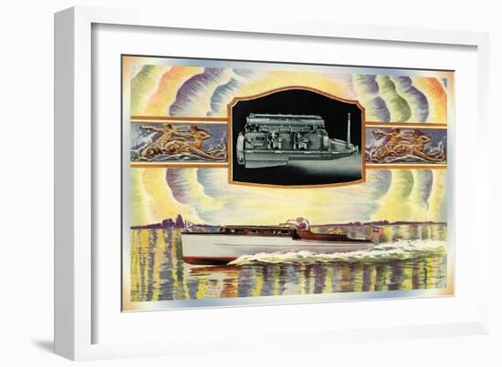 32 Foot Toppan Champion Glenroc Cruiser-null-Framed Art Print