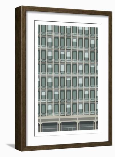 330 East 33rd Street, NYC-Sarah Evans-Framed Giclee Print