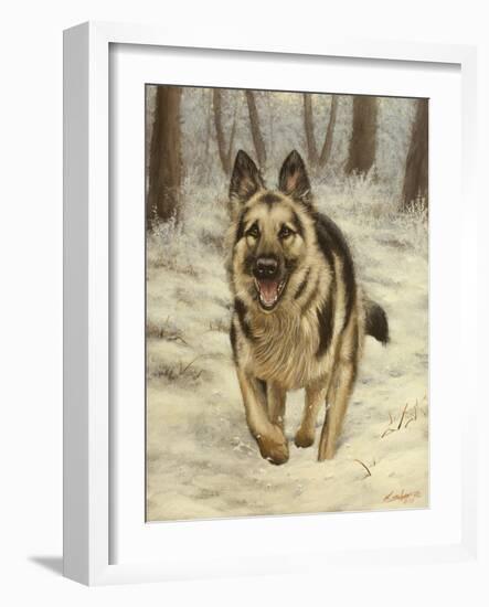 339-John Silver-Framed Giclee Print