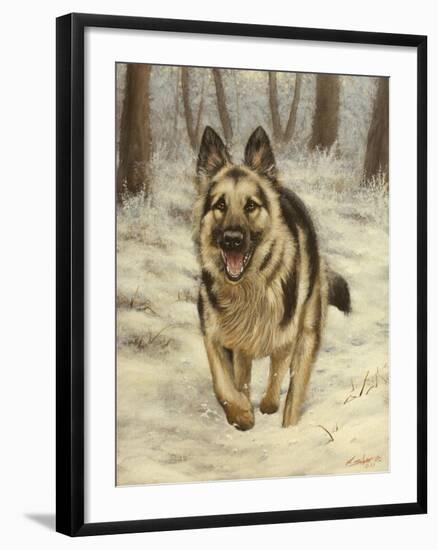 339-John Silver-Framed Giclee Print