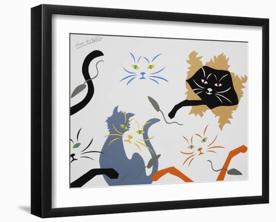 33CO-Pierre Henri Matisse-Framed Giclee Print