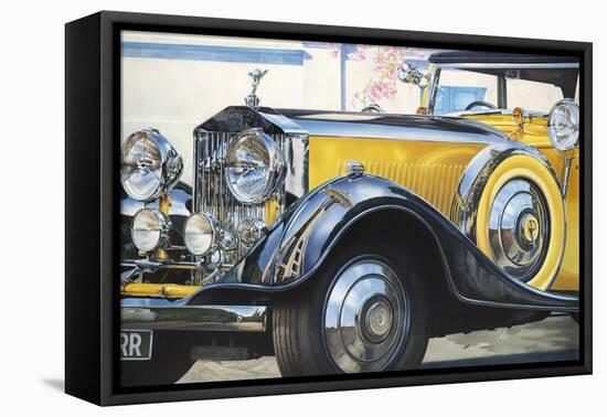 '34 Rolls Royce-Graham Reynolds-Framed Stretched Canvas