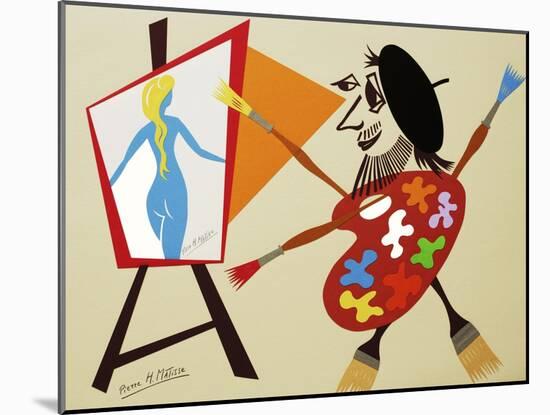 34CO-Pierre Henri Matisse-Mounted Giclee Print