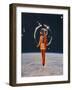 #358-spacerocket art-Framed Giclee Print