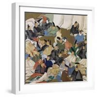 36 Poets, Painting on Paper by Ogata Korin (1658-1716), Japan, Edo Period, 17th-18th Century-Ogata Korin-Framed Giclee Print