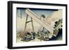 36 Views of Mount Fuji, no. 19: From the Mountains of Totomi-Katsushika Hokusai-Framed Giclee Print