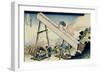 36 Views of Mount Fuji, no. 19: From the Mountains of Totomi-Katsushika Hokusai-Framed Giclee Print