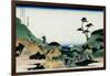 36 Views of Mount Fuji, no. 25: Shimomeguro-Katsushika Hokusai-Framed Giclee Print