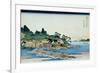 36 Views of Mount Fuji, no. 27: Enoshima in the Sagami Province-Katsushika Hokusai-Framed Giclee Print