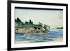 36 Views of Mount Fuji, no. 27: Enoshima in the Sagami Province-Katsushika Hokusai-Framed Giclee Print