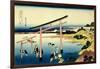 36 Views of Mount Fuji, no. 33: The Bay of Noboto-Katsushika Hokusai-Framed Giclee Print