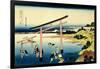 36 Views of Mount Fuji, no. 33: The Bay of Noboto-Katsushika Hokusai-Framed Giclee Print