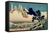 36 Views of Mount Fuji, no. 42: The Back of the Fuji from the Minobu River-Katsushika Hokusai-Framed Stretched Canvas