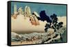 36 Views of Mount Fuji, no. 42: The Back of the Fuji from the Minobu River-Katsushika Hokusai-Framed Stretched Canvas