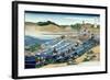 36 Views of Mount Fuji, no. 45: From Kanaya on the Tokaido-Katsushika Hokusai-Framed Giclee Print