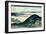 36 Views of Mount Fuji, no. 6: The Coast of Seven Leagues in Kamakura-Katsushika Hokusai-Framed Giclee Print