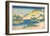 36 Vues Du Mont Fuji, Japon : Vue Du Lac Hakone, Province Sagani, Japon - Estampe De Katsushika Hok-Katsushika Hokusai-Framed Giclee Print