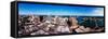 360 Degree View of a City, Austin, Travis County, Texas, USA-null-Framed Stretched Canvas