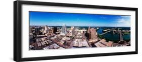 360 Degree View of a City, Austin, Travis County, Texas, USA-null-Framed Photographic Print