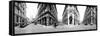 360 Degree View of a City, Montreal, Quebec, Canada-null-Framed Stretched Canvas