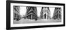 360 Degree View of a City, Montreal, Quebec, Canada-null-Framed Premium Photographic Print