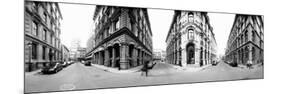 360 Degree View of a City, Montreal, Quebec, Canada-null-Mounted Premium Photographic Print