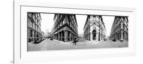 360 Degree View of a City, Montreal, Quebec, Canada-null-Framed Photographic Print