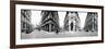 360 Degree View of a City, Montreal, Quebec, Canada-null-Framed Photographic Print