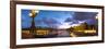 360 Degree View of the Pont Alexandre Iii Bridge at Dusk, Seine River, Paris, Ile-De-France, France-null-Framed Photographic Print