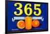 365 Orange Crate Label-null-Framed Art Print