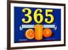 365 Orange Crate Label-null-Framed Premium Giclee Print