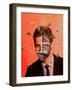 #365-spacerocket art-Framed Giclee Print