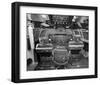 377 Stratocruiser flight deck-null-Framed Art Print