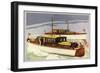 38 Foot Double Cabin Cruiser and 46 Foot Sport Cruiser-Douglas Donald-Framed Art Print