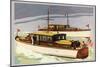 38 Foot Double Cabin Cruiser and 46 Foot Sport Cruiser-Douglas Donald-Mounted Art Print