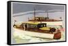 38 Foot Double Cabin Cruiser and 46 Foot Sport Cruiser-Douglas Donald-Framed Stretched Canvas