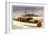 38 Foot Double Cabin Cruiser and 46 Foot Sport Cruiser-Douglas Donald-Framed Art Print