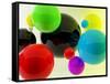 3D Balls-oldm-Framed Stretched Canvas