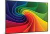 3D Colorful Background-null-Mounted Poster