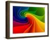 3D Colorful Background-Sashkin-Framed Art Print