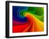 3D Colorful Background-Sashkin-Framed Art Print