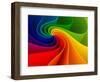 3D Colorful Background-Sashkin-Framed Art Print