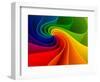 3D Colorful Background-Sashkin-Framed Art Print