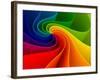 3D Colorful Background-Sashkin-Framed Art Print