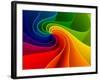 3D Colorful Background-Sashkin-Framed Art Print