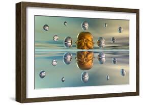 3D Concept Showing the Advancement of Artificial Intelligence-null-Framed Art Print