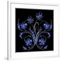 3D Flower 2-Ata Alishahi-Framed Giclee Print