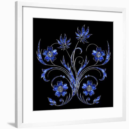 3D Flower 2-Ata Alishahi-Framed Giclee Print