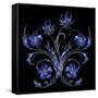 3D Flower 2-Ata Alishahi-Framed Stretched Canvas